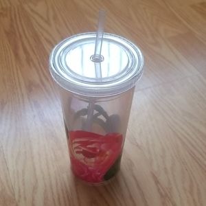 Kate Spade 20oz plastic tumbler